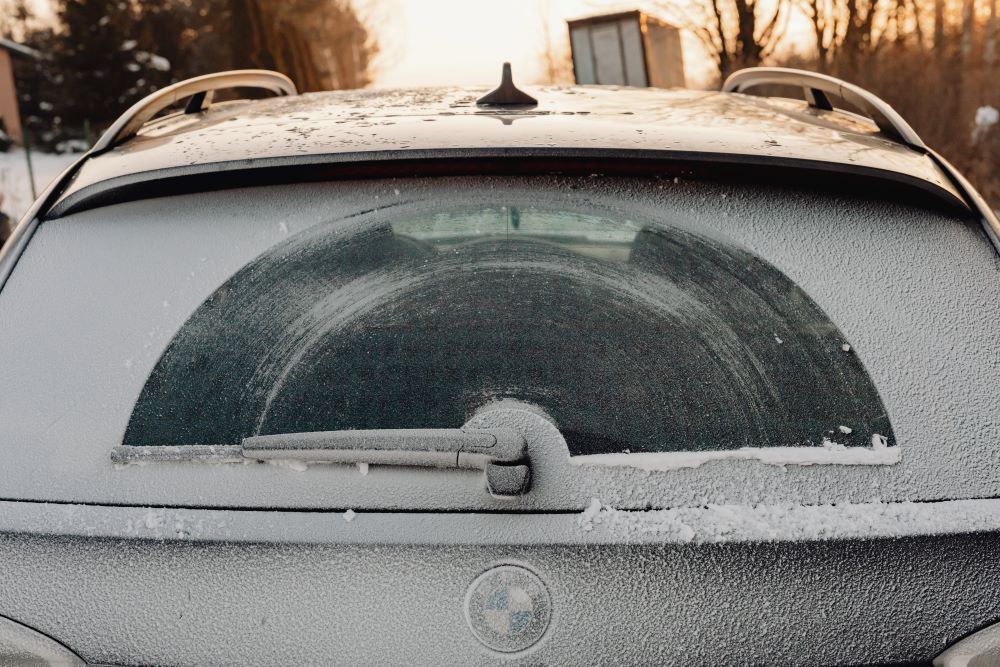 frosty windscreen